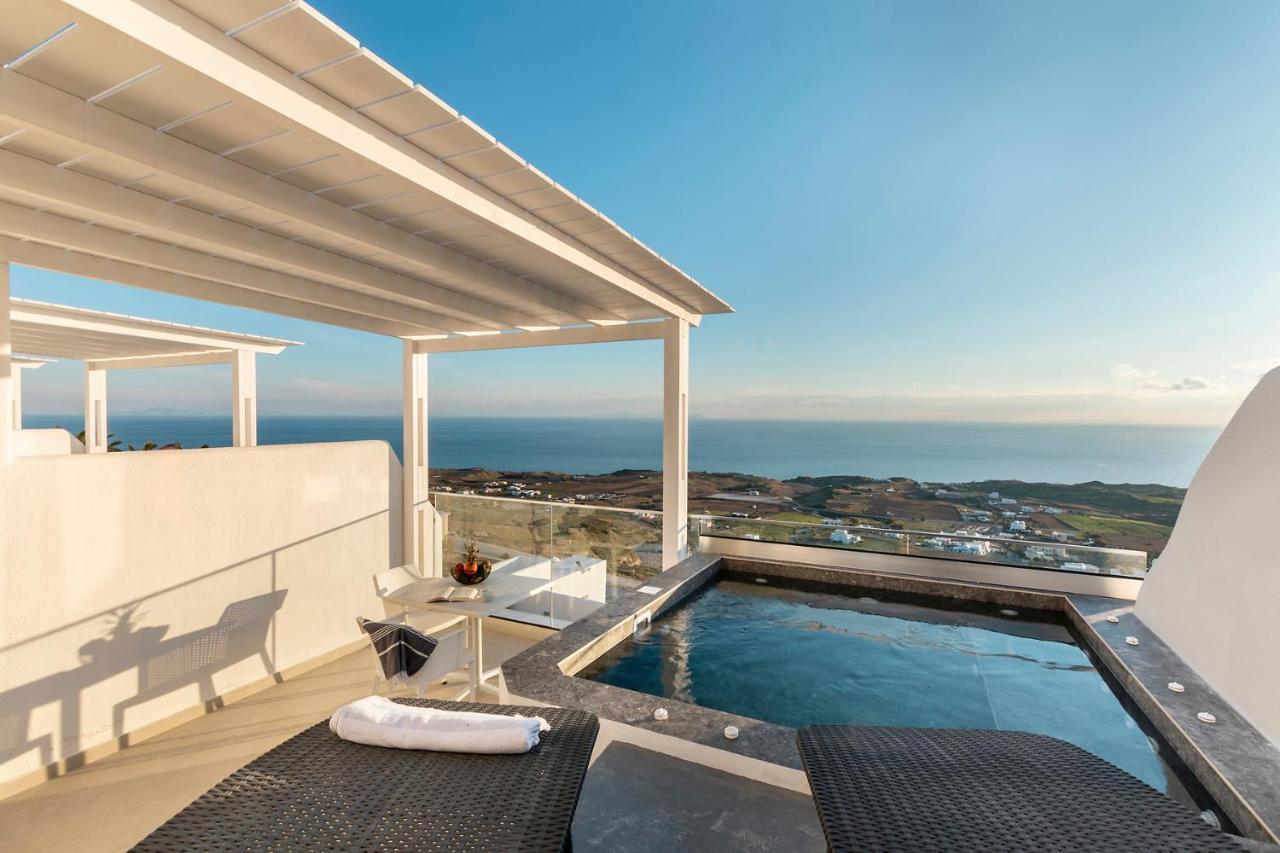 La Estrella 4 Suites With Sea View & 4 Prive Hot Tub Vourvoulos Екстер'єр фото