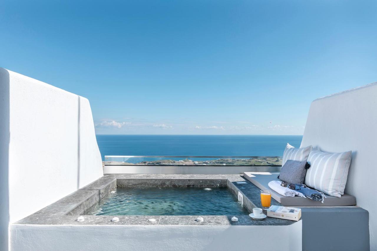 La Estrella 4 Suites With Sea View & 4 Prive Hot Tub Vourvoulos Екстер'єр фото